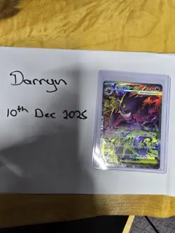 MEGA Gengar ex SAR 240/193 MEGA Dream ex M2a Pokemon Card 2025 Japanese - Image 5