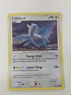 Pokemon Latios LV.47 4/17 2008 Card POP Series 7 Holo - Image 1