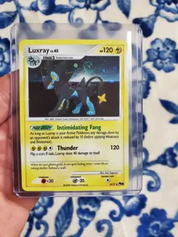 2008 Luxray 3/17 POP Series 8 Holo Rare LP English Pokemon TCG Holofoil Card - Image 1