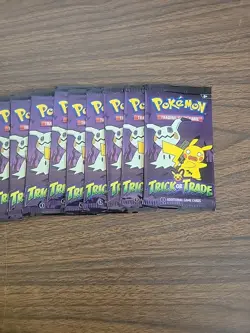 14 Pack Pokemon TCG Trick or Trade Booster Packs 2023 Halloween Card Lot Bundle 820650852572 - Image 3
