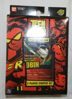 New in Package - Teen Titans Collectible Card Game - 2 Player Starter Set - Image 2