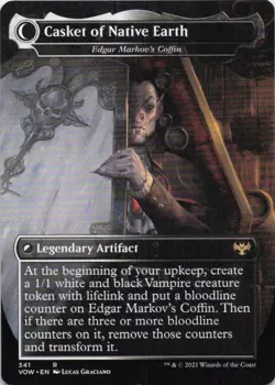 MTG Dracula the Voyager - Edgar, Charmed Groom (341) | NM | Crimson Vow {VOW} - Image 2