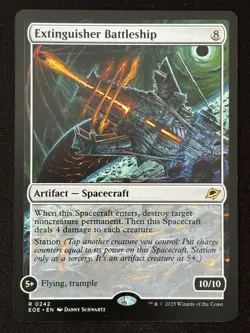 1x MTG Extinguisher Battleship - Edge of Eternities (EOE) #242 - Magic - Image 1