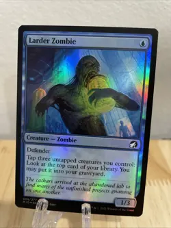MTG Larder Zombie FOIL #058/277 Innistrad: Midnight Hunt Common NM/M - Image 1