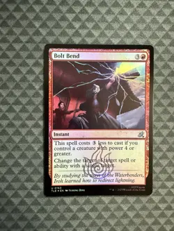 MTG Bolt Bend #0163 Foil Uncommon Avatar: The Last Airbender: E-L (TLE) - Image 1