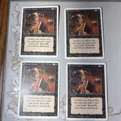 Demonic Tutor MTG Magic the Gathering Revised 1993 - Image 1