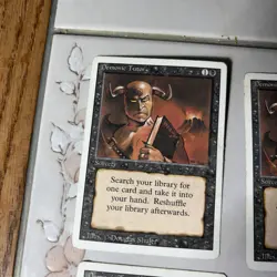 Demonic Tutor MTG Magic the Gathering Revised 1993 - Image 5