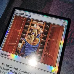 MTG Magic the Gathering Scroll Rack (337/794) Commander Legends LP/NM FOIL - Image 2