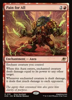 x1 Pain for All R MTG Edge of Eternities M/NM, English - Image 1