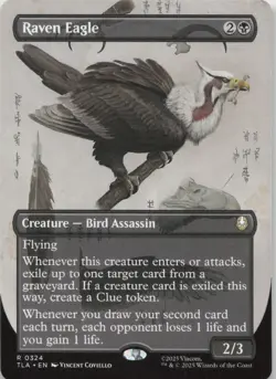 Raven Eagle (Borderless) R Avatar: The Last Airbender 324 NM MTG - Image 1