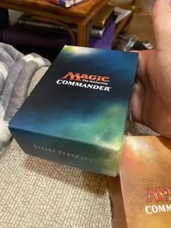 Feline Ferocity Pre Con Deck Arahbo, Roar Of The World Commander Deck Sealed - Image 3