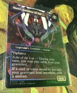 Emet-Selch Unsundered 539 SURGE FOIL Borderless Final Fantasy MTG Card NM - Image 2