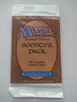 1994 MAGIC the GATHERING REVISED EDITION BOOSTER PACK MTG New FACTORY SEALED 742818067003 - Image 1