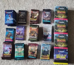 Magic The Gathering Assorted Sealed Product Lot - Image 1
