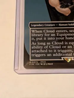 MTG Final Fantasy Cloud, Midgar Mercenary Mythic 0375 Borderless Non-Foil FFVII - Image 3