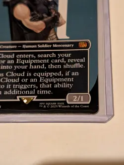 MTG Final Fantasy Cloud, Midgar Mercenary Mythic 0375 Borderless Non-Foil FFVII - Image 4