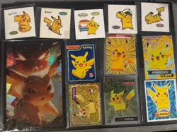 Pokemon Pikachu Non-tcg Sticker Lot Various Random, Art Board, 20+ items - Image 1
