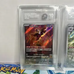 TAG Gem Mint 10 Graded Pokemon Card Lot | Japanese Nidoking AR, Fezandipiti, Etc - Image 3