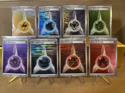 Pokemon TCG - Black Bolt/White Flare Reverse Holo Energy Set (8) - Image 1