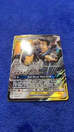 Pokemon TCG Lucario & Melmetal 120/214 GX Tag Team Sun & Moon - Image 2