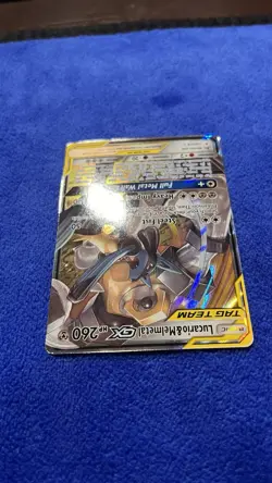 Pokemon TCG Lucario & Melmetal 120/214 GX Tag Team Sun & Moon - Image 5