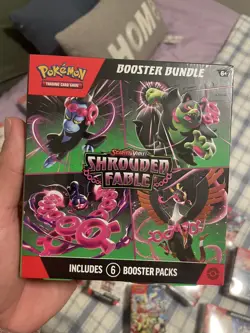 Pokemon TCG Shrouded Fable Booster Bundle Box Factory Sealed 6 Packs New - Image 1