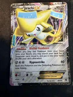 Pokemon TCG Jirachi EX 60/101 Plasma Blast Ultra Rare Holo - Image 1