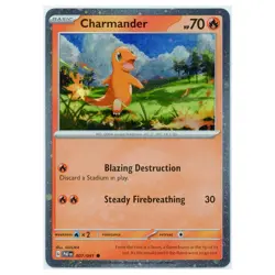 2024 Pokemon Charmander Charmeleon Charizard EX SV Black Star Promo Set of 3 NM - Image 2