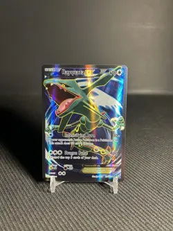 Pokemon TCG Rayquaza EX 104/108 Roaring Skies Full Art LP-/MP - Image 1