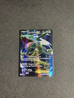 Pokemon TCG Rayquaza EX 104/108 Roaring Skies Full Art LP-/MP - Image 3