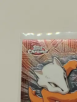 2000 Pokemon Game Topps Chrome Marowak TV Rare Base Set Series 2 - Image 3