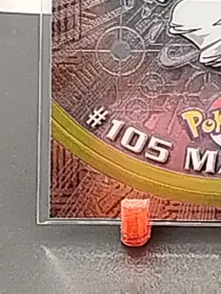 2000 Pokemon Game Topps Chrome Marowak TV Rare Base Set Series 2 - Image 4