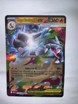 Mega Charizard X ex - Phantasmal Flames 013/094 - Near Mint English Pokemon TCG - Image 1