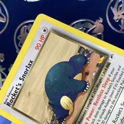 Pokemon 2000 Rocket's Snorlax 033/132 Gym Heroes MP - Image 3