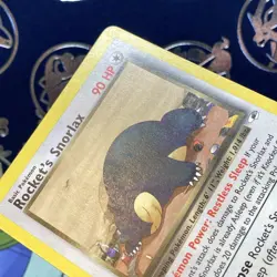 Pokemon 2000 Rocket's Snorlax 033/132 Gym Heroes MP - Image 4