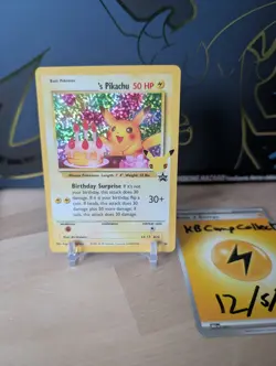 Birthday Pikachu Holo 24 Celebrations Classic Collection Pokemon 2021 NM - Image 1