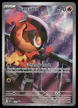 Pokemon ME02: Phantasmal Flames #022 Charcadet Promo - Image 1