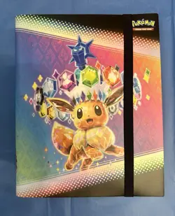 Pokemon Prismatic Evolutions Eevee Binder Collection **BINDER ONLY** NEW 2025 - Image 1