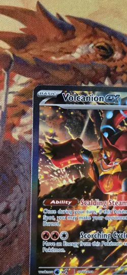 Volcanion ex 182/159 NM Journey Together Pokemon Special Illustration Rare - Image 2