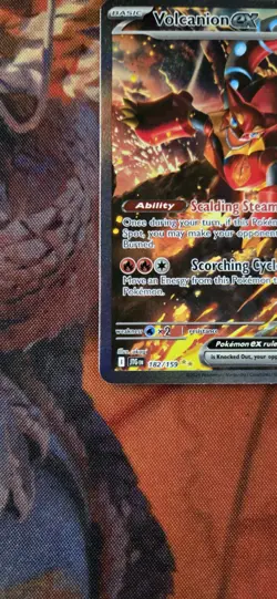 Volcanion ex 182/159 NM Journey Together Pokemon Special Illustration Rare - Image 5