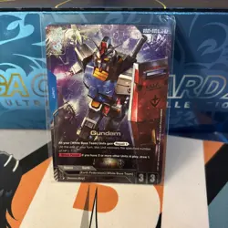 Gundam Card Game Newtype Rising GD01 Gundam RX-78-2 GD01-001 LR+ - Image 1