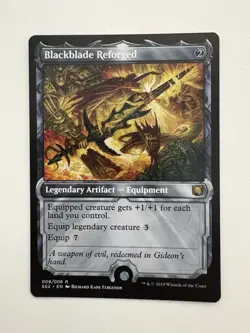 Blackblade Reforged Signature Spellbook MTG Magic the Gathering Card NM Mint SS2 - Image 1