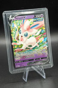 Pokemon - Sylveon V #SWSH202 - SWSH: Sword & Shield Promo Cards Holo LP - Image 5