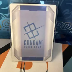 DUAL GUNDAM (ASSAULT SHROUD) (LR+) GD01-045 HOLOFOIL GUNDAM CARD GAME SUPERCOOL! - Image 2