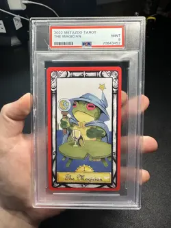 Metazoo Seance x eBay - THE MAGICIAN LOVELAND FROGMAN Tarot Card PSA 9 - Image 1