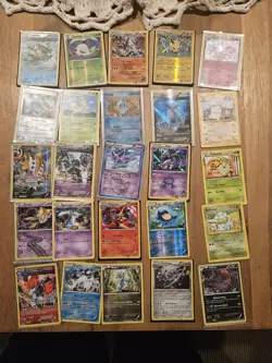 Pokemon Lot of 25 TCG Random Holo and Reverse Holo English Cards - Image 1