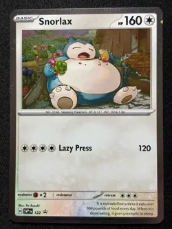 Snorlax - Promo SV: Scarlet & Violet Promo Cards 122 NM Holo - Image 1