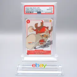 One Piece Card PSA10 Tony Tony Chopper ST01-006 Promo 2023 Japanese PS422 - Image 1