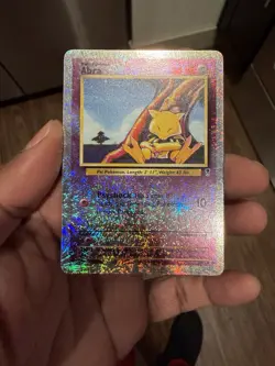 Abra 67/110 Legendary Collection 2002 Reverse Holo Pokemon TCG Card - Image 1