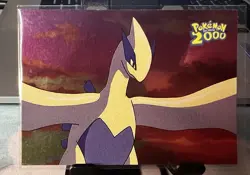 Topps Pokemon The Movie 2000 Lugia Checklist Card Holo Foil Rare - Image 1